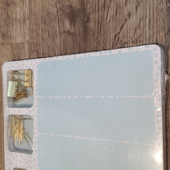 🐞 NWT WEEKLY DESK SET WITH PEN - Picture 7 of 8